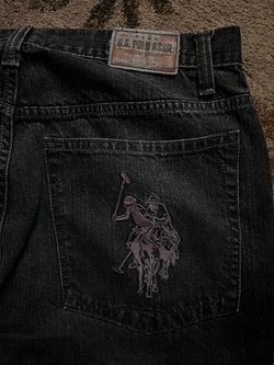 U.S. Polo Assn. Black Jeans