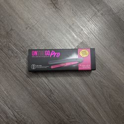 On the go pro hair straightener