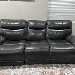 Leather Sofa - 2