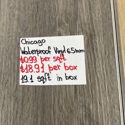 VINYL flooring 6.5 mm Great Quality 