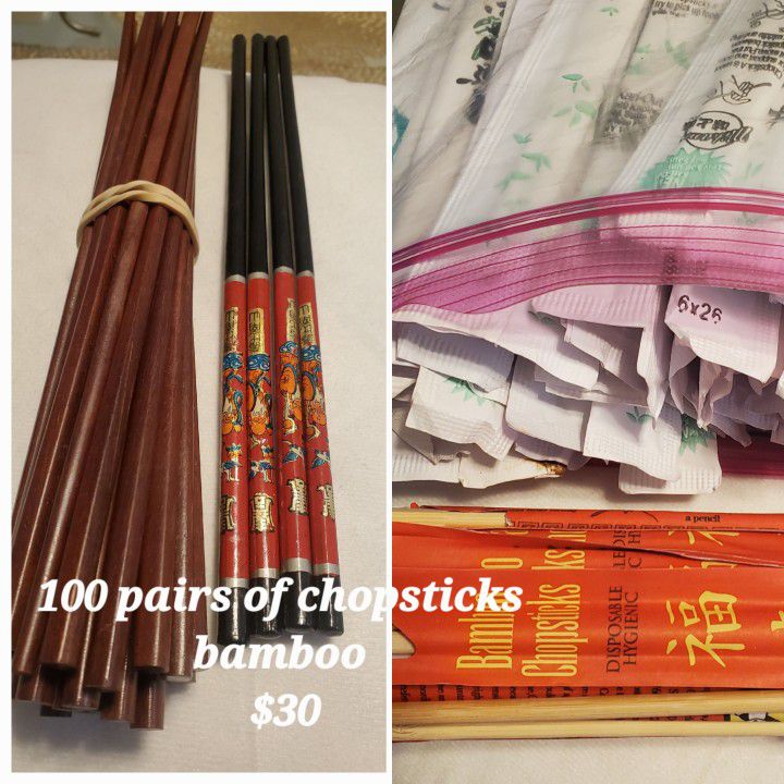 100 Chopsticks Brand New