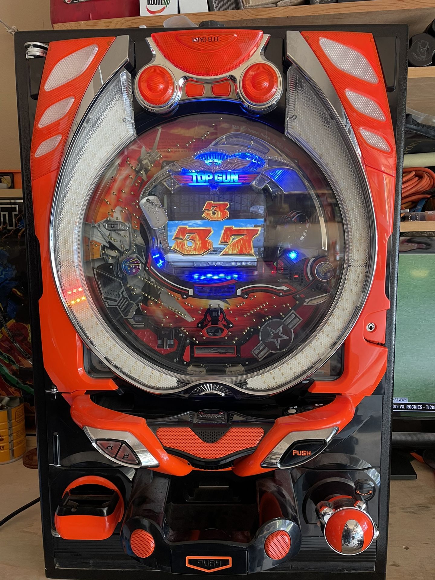Top Gun Modern Pachinko Pinball Machine
