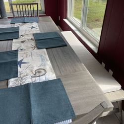 Beautiful Finished Dining Room Table From Havertys 