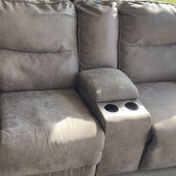 Leather Sofa 