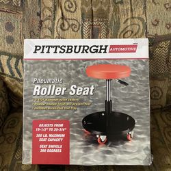 Brand New Unopened Pneumatic Roller Seat Pittsburg Automotive 
