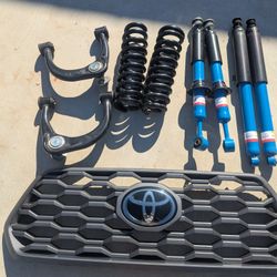 3rd Gen Toyota Tacoma Front Grill And Suspension Kit