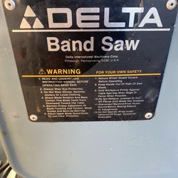 Delta Band Saw 14”
