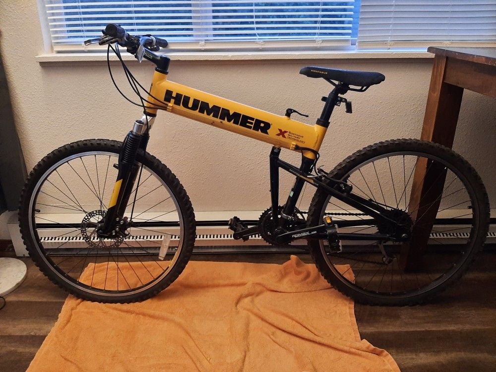 Montague HUMMER Folding Mountain Bike