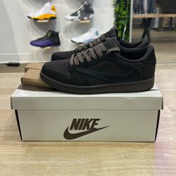TRAVIS SCOTT JORDAN 1 LOW VELVET BROWN 5