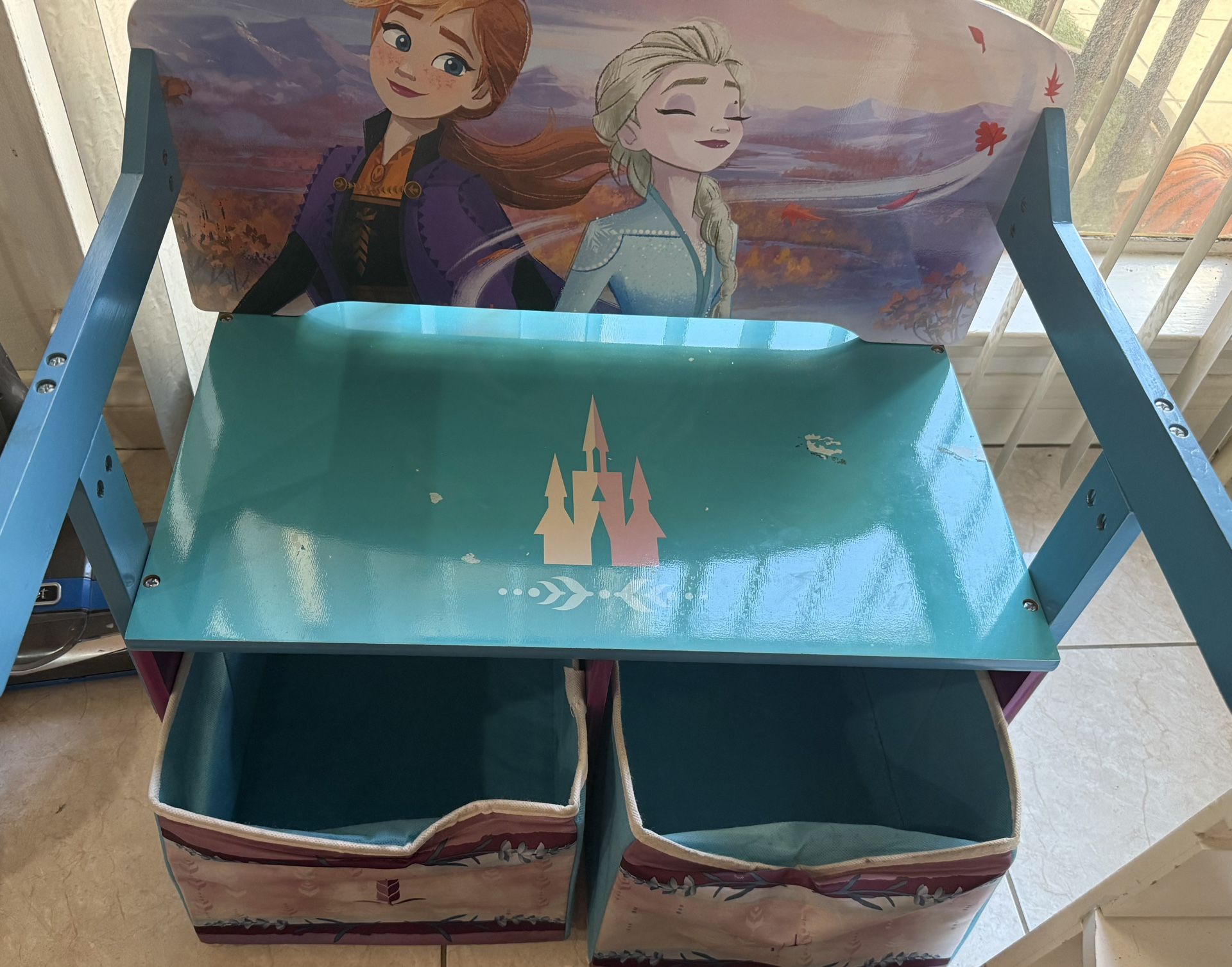 Frozen - Themed Kids Table/Desk With Storage - 40.00