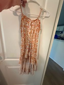 Floral Spaghetti Strap shorts /Dress