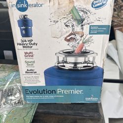 Insinkerator Evolution Premier Garbage Disposal