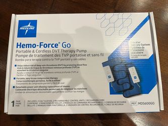 Medline hemo-force go portable dvt pump Brand new !