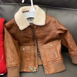 Oshkosh Leather Jacket 