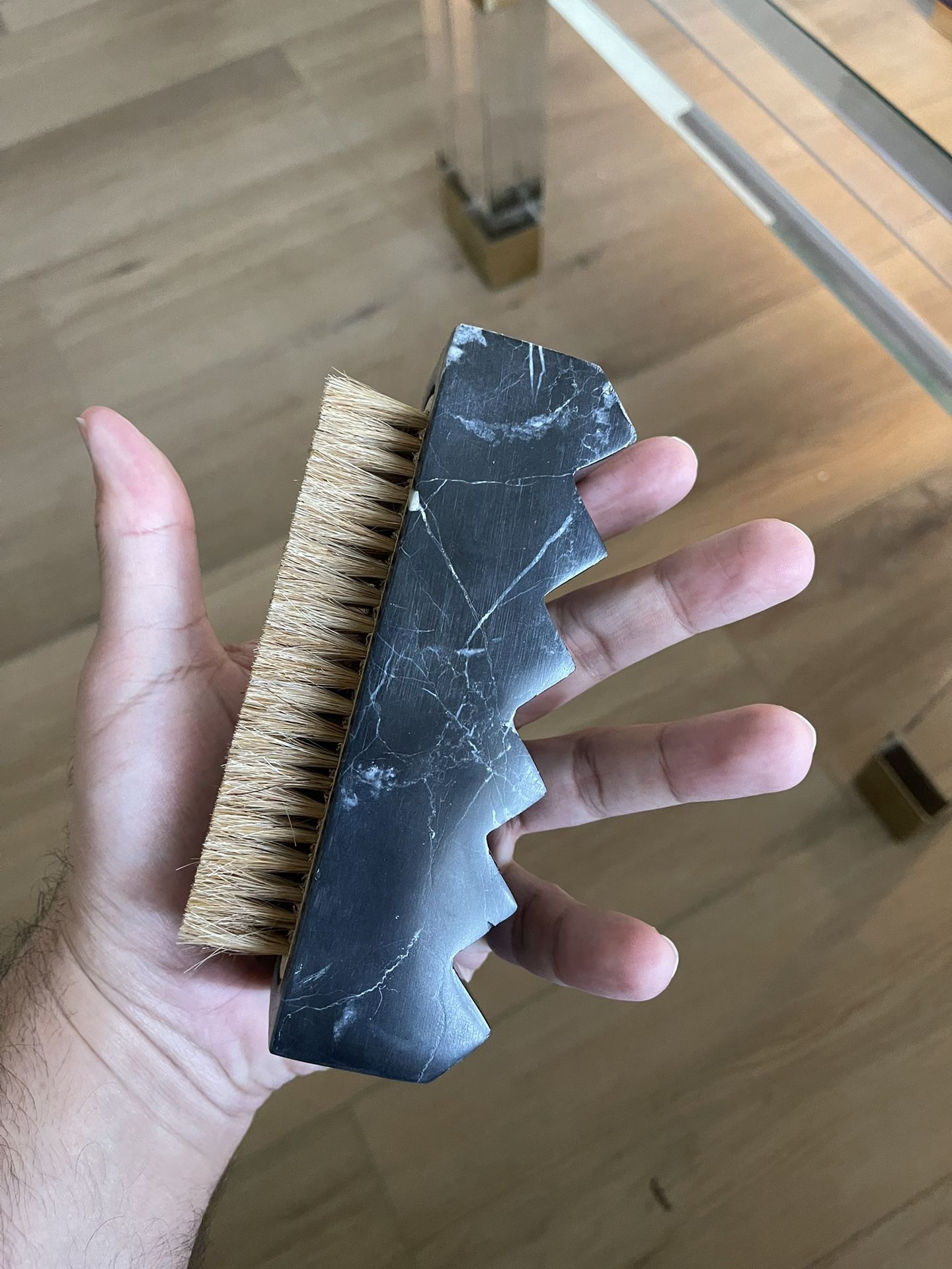 Crate And Barrel Marble Brushes