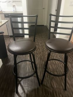 Counter bar stool set of two