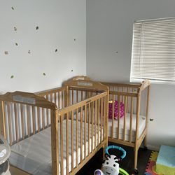 Two Baby Cribs 