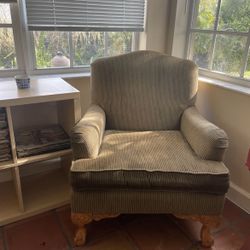 Vintage Library Arm Chairs 