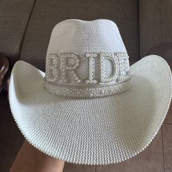 Bride Cowboy Hat