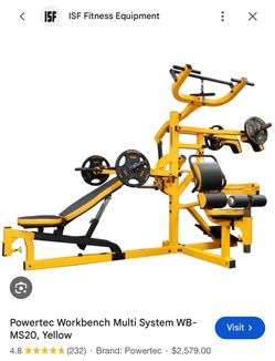 Powertec workbench multisystem
