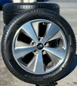 17" HYUNDAI Elantra Sonata Factory Stock OE Wheels & Tires Ioniq Veloster Cuvic Camry Accord Altima