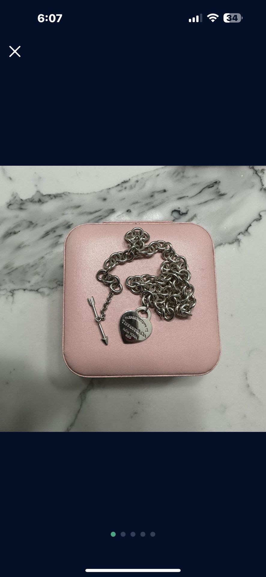 Gently Worn Tiffany’s Necklace $200