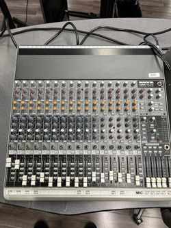 Mackie 1604 VLZ 3 16 Channel Mixing Board 