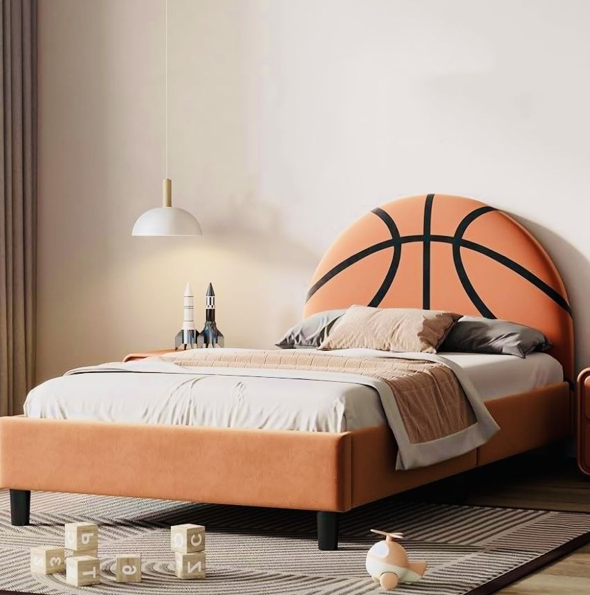 Twin Basketball Bed + Mattress
