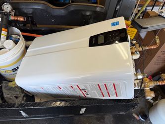 Tankless water heater gas