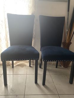 Blue Dining Chairs (NEED GONE)