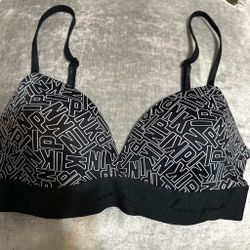 Pink Victoria’s Secret bra