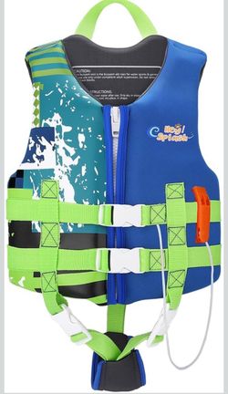 Toddler Swim Vest, Kids Swimming Jacket 20-30/30-50/50-90lbs