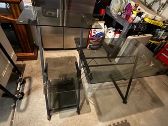 Glass Desk