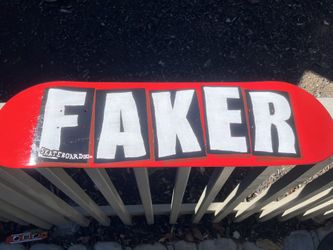 Hand painted skateboard