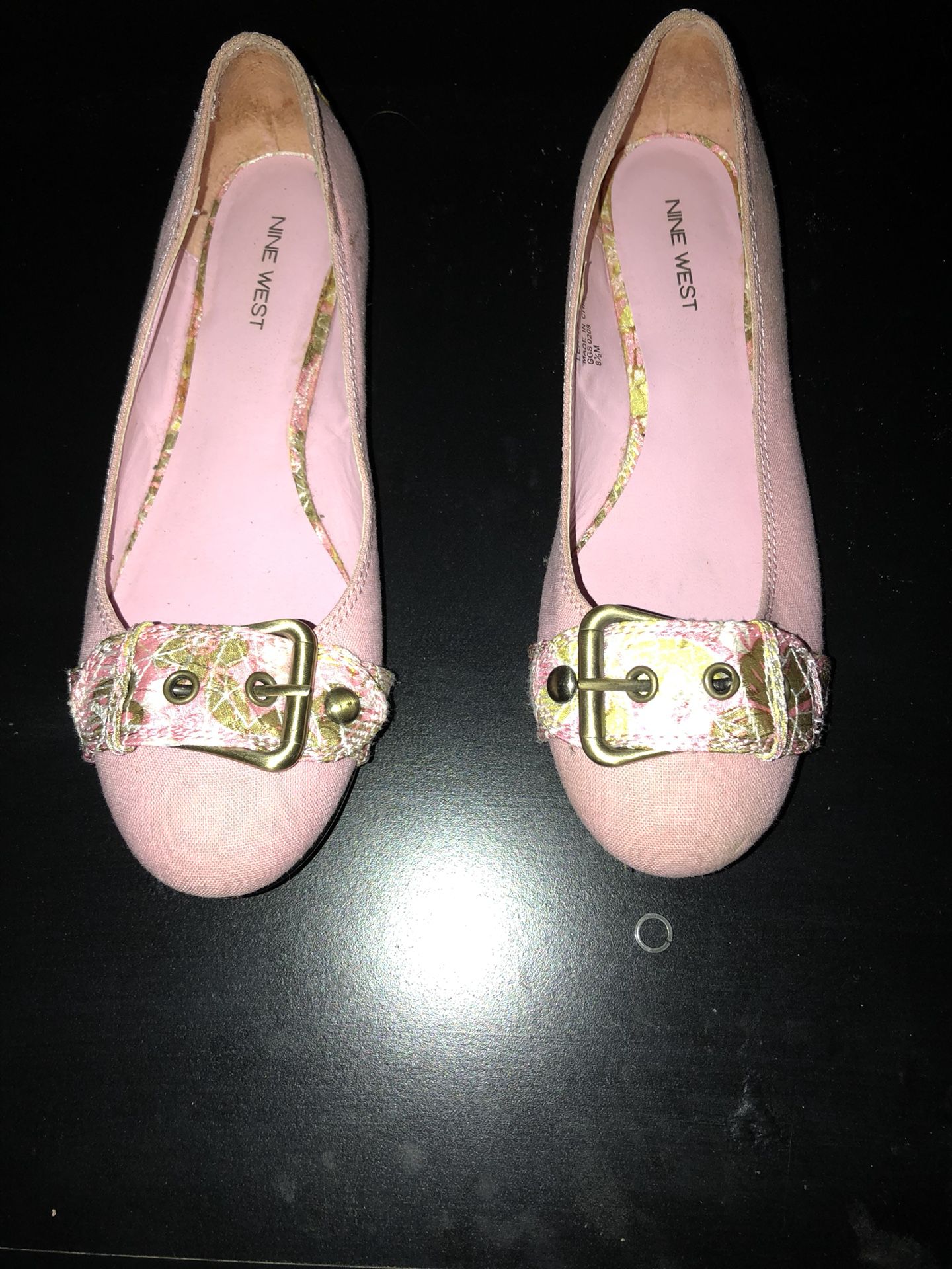 Pink Nine West & Brown heels by Mia/Women’s 8.5 M