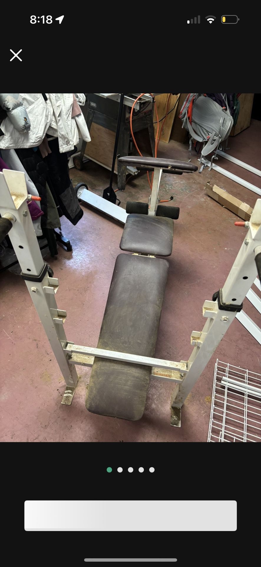 LOW PRICE MOVING- HEAVY DUTY WEIGHT BENCH