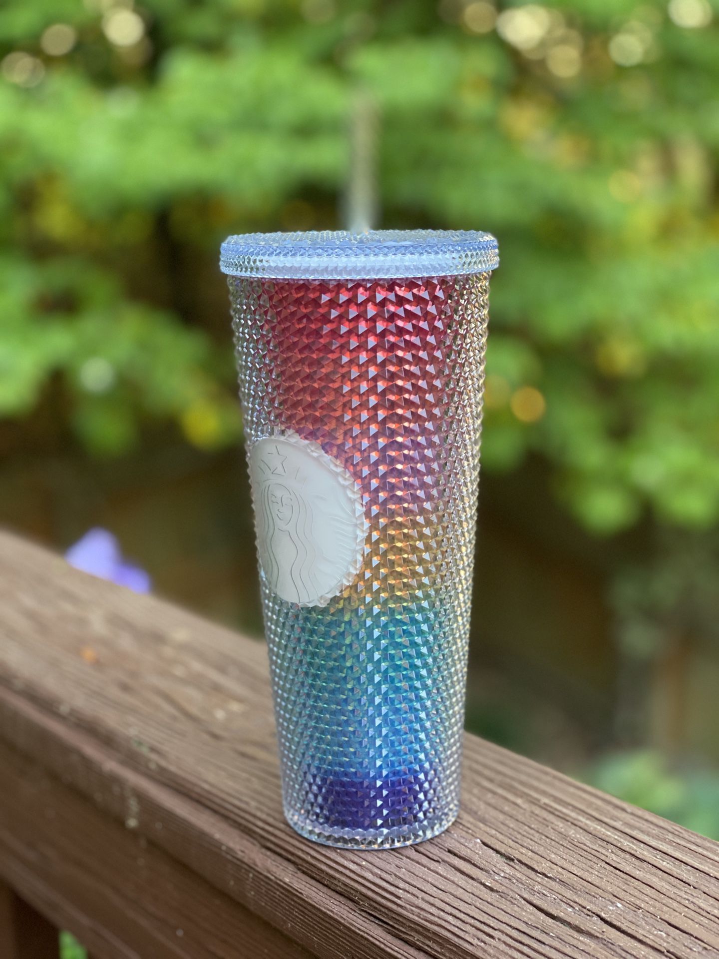 Starbucks 🌈 Rainbow🌈 2020 Limited AUTHENTIC Studded Cup Tumbler