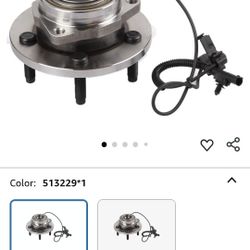 513229 Front Wheel Hub and Bearing Assembly Replacement Fit for Dodge Dakota for Mitsubishi Raider 2006-2009 has ABS 5 Lugs Wheel Hubs (1)