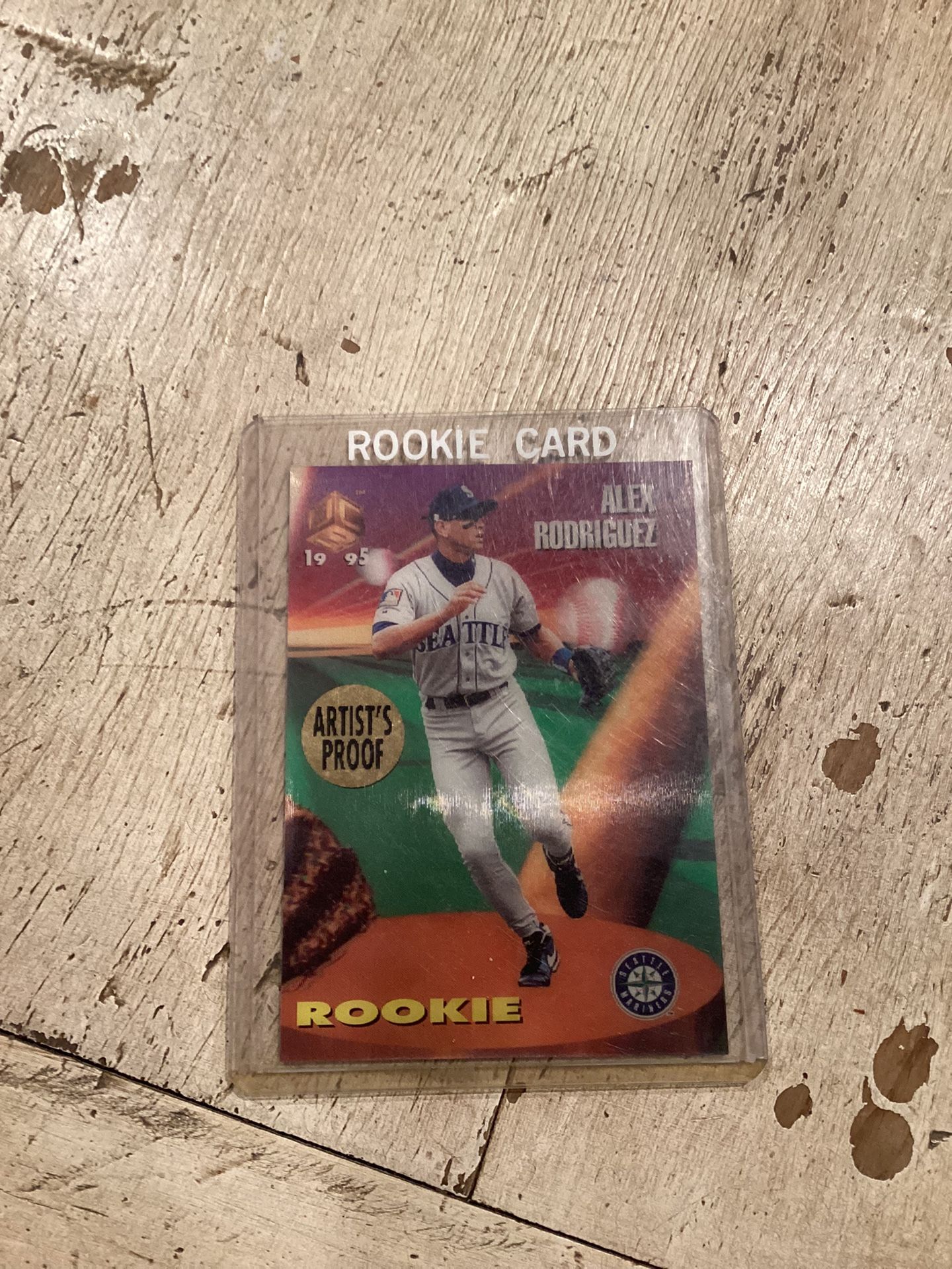 Alex Rodriguez Rookie Baseball Card