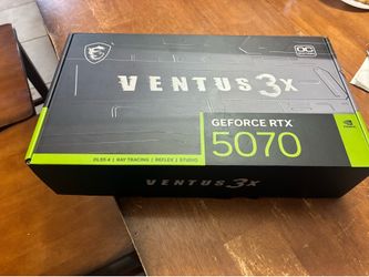RTX 5070 Msi ventus oc 3x edition
