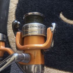 Fishing pole and Open Reel