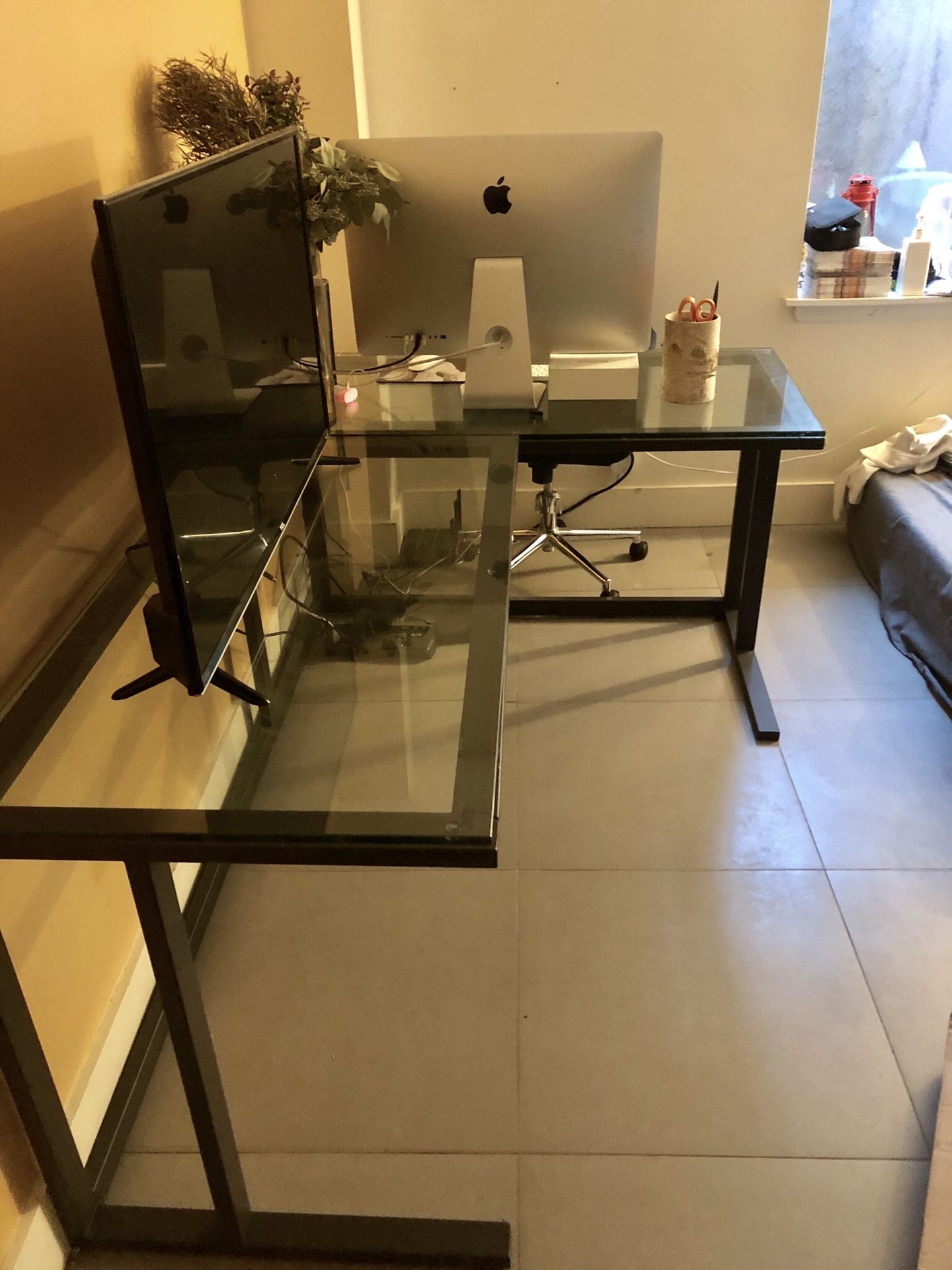 Pilsen graphite 2024 corner desk