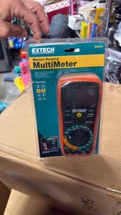 Extech EX410 Manual Ranging Multimeter