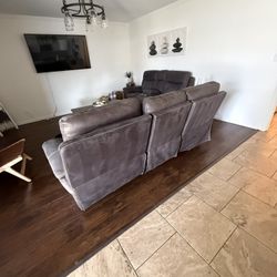 Reclining Sofa And Loveseat