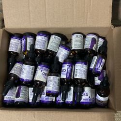 Empty Glass Bottles W/ Dropper