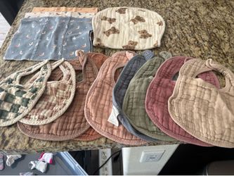 Bibs and burp clothes
