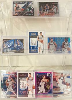 Dallas Mavericks Luka Dončić Basketball 9 Card Lot
