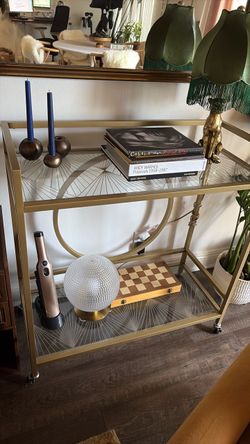 Art Deco Bar Cart