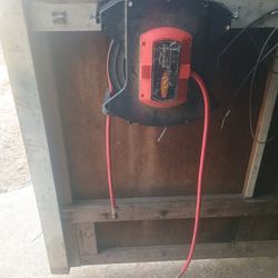Retractable Air Hose 50ft. Reel And Hose.