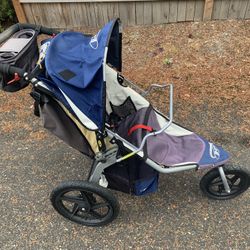 BOB Gear Rambler Jogging Stroller, Black